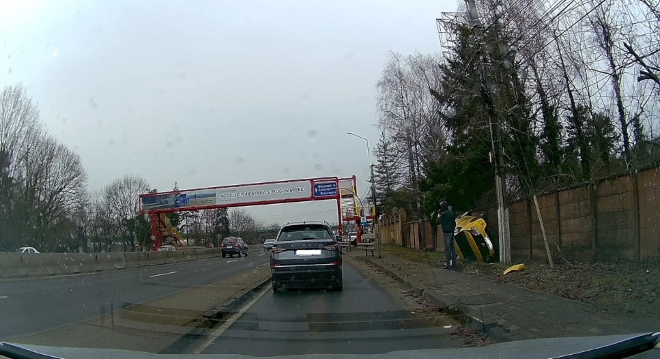 În dimineața zilei de 24 februarie a avut loc un accident rutier în zona aeroportului Otopeni din București
